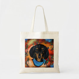 BOLSO DE TELA DACHSHUND SOUTHWESTERN ART