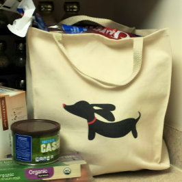 Bolso De Tela Dachshund Tote Bag | Estilo sencillo para las mamá