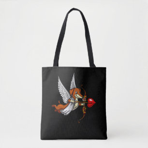 Bolso De Tela Dachshund Wiener Dog Cute Cupido Mascota