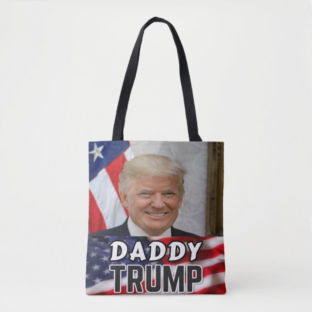 Bolso De Tela Daddy Trump (Anverso)