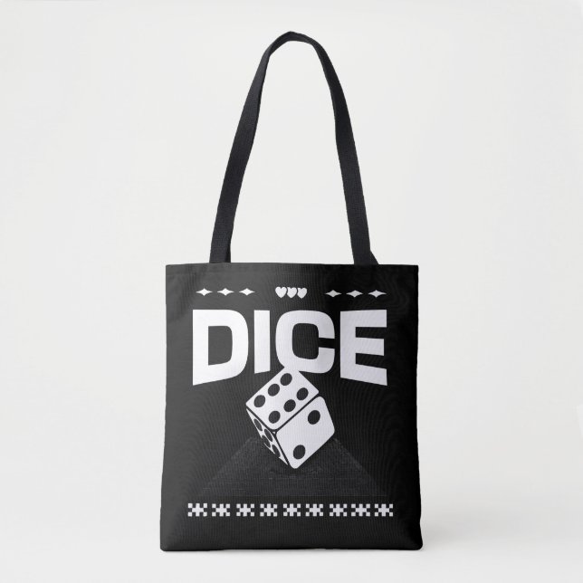 Bolso De Tela Dados (Anverso)