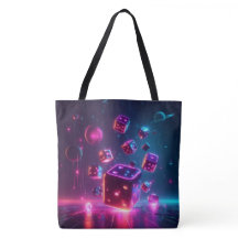 Dados galácticos 🎲 Tote de hombro
