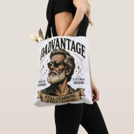 Bolso De Tela DADVANTAGE Aún Aprendiendo Aún Liderando Retro Pap