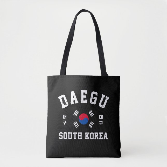 Bolso De Tela Daegu Corea del Sur  (Anverso)