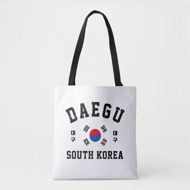 Bolso De Tela Daegu Corea del Sur  (Anverso)