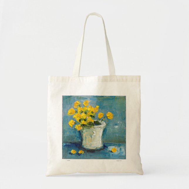 Bolso De Tela Daffodils (Frente)