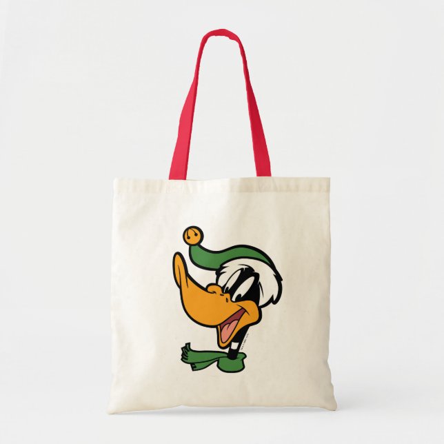Bolso De Tela DAFFY DUCK™ "Happy Holi-Daze" (Frente)