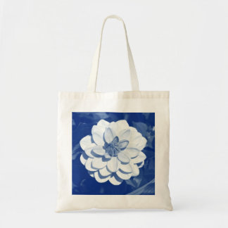 Bolso De Tela Dahlia - Cyanotipio digital