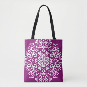 Bolso De Tela Dahlia Mandala