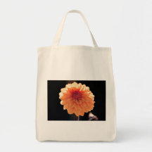 Dahlia Naranja – Fotografía Floral de Arte Fino