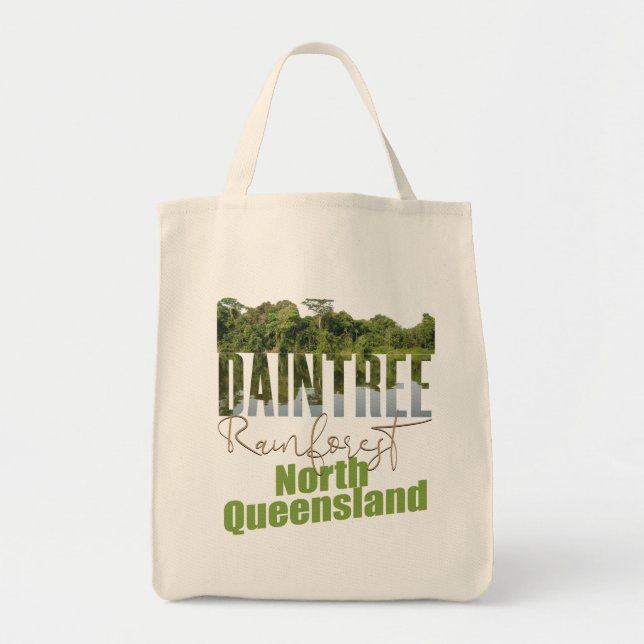 Bolso De Tela Daintree Rainforest (Frente)