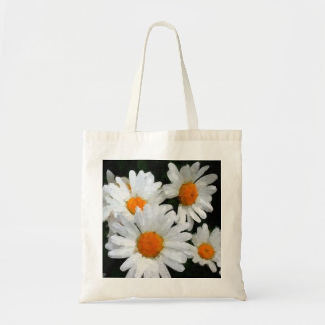 Bolso De Tela Daisies (Frente)