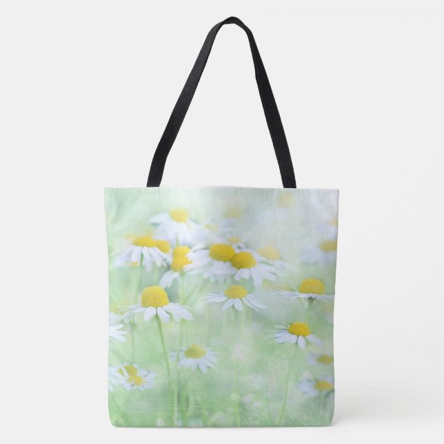 Bolso De Tela Daisies (Anverso)