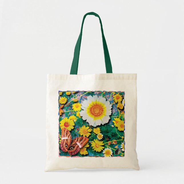 Bolso De Tela Daisies May (Frente)