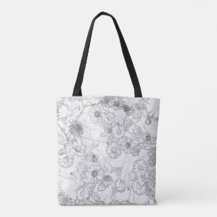 Bolso De Tela Daisies Tote Bag