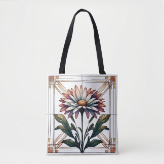 Bolso De Tela Daisy Art Deco