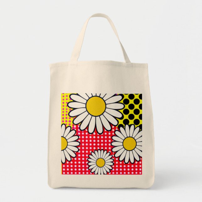 Bolso De Tela Daisy Days (Frente)