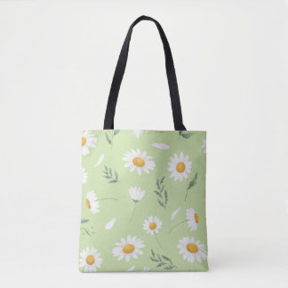 Bolso De Tela Daisy Floral Tote Bag