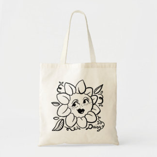 Bolso De Tela Daisy Flower Tote Bag