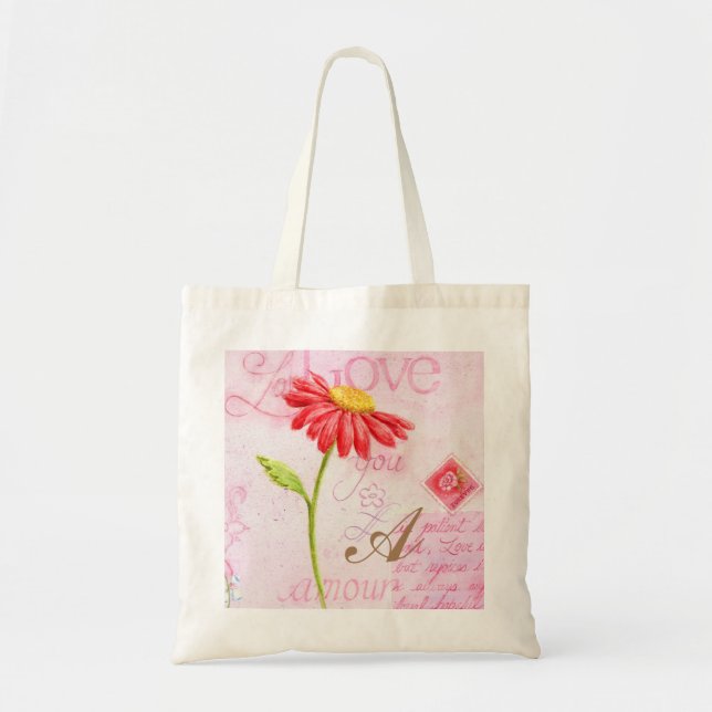 Bolso De Tela Daisy Love Cotton Tote Bag (Frente)