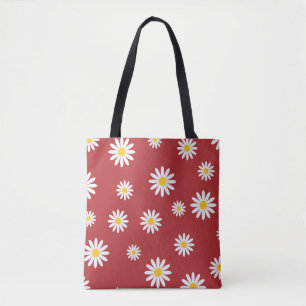 Bolso De Tela Daisy Meadows Red