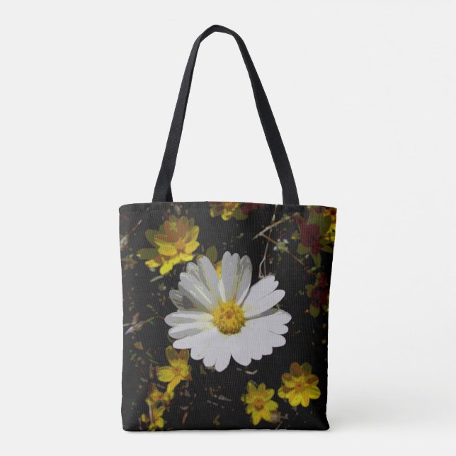 Bolso De Tela Daisy Tote Bag (Reverso)