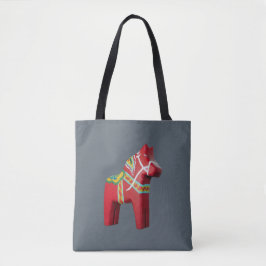 Bolso De Tela Dala Horse Tote Bag