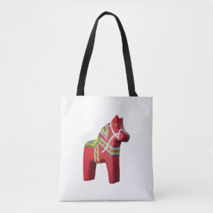 Bolso De Tela Dala Horse Tote Bag