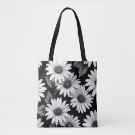 Bolso De Tela Dalias Soñadoras