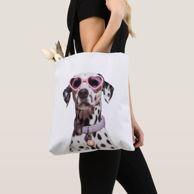 Bolso De Tela 🐾💗 Dálmata adorable (Detalle)