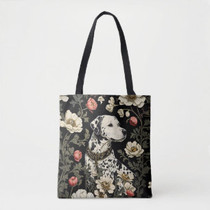 Bolso De Tela Dálmata elegante inspirado en William Morris