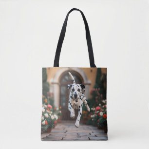 Bolso De Tela Dalmatian Elegant Tote Bag