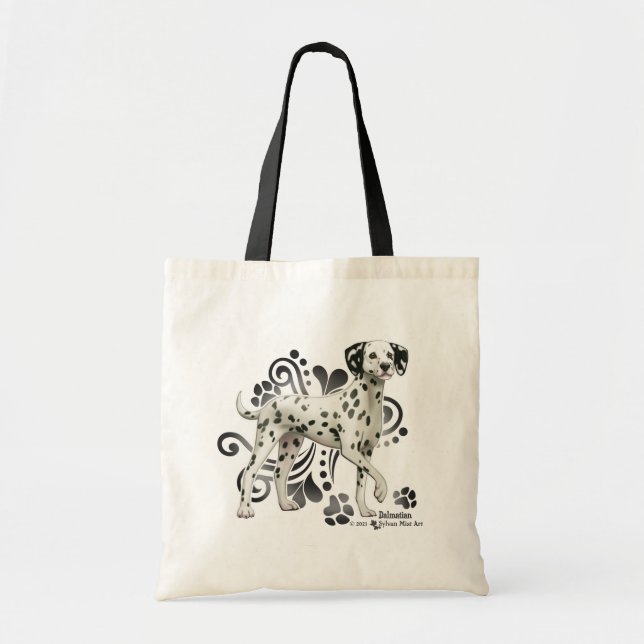 Bolso De Tela Dalmatiano (Frente)