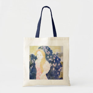 Bolso De Tela Dama con vestido rosa, Maurice Denis