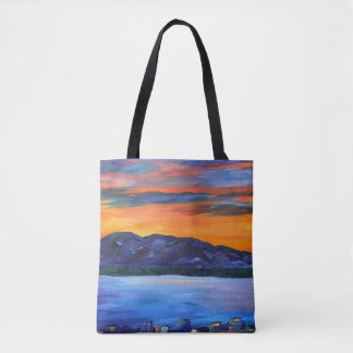 Bolso De Tela Dama de duelo y Tote de hierba de fuego