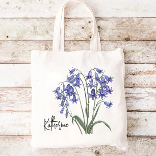 Bolso De Tela Dama de honor   Cumpleaños floral Mamá Estudiante 