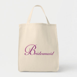 Bolso De Tela Dama de honor delicada