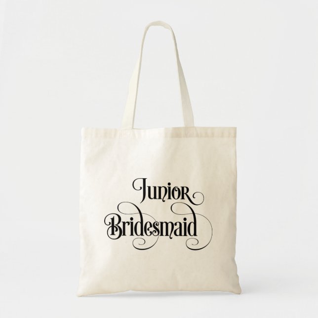 Bolso De Tela Dama de honor joven (Frente)