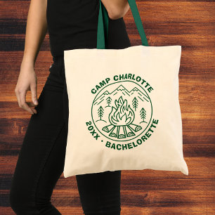 Bolso De Tela Damas de Honor Campamento de Soltera Personalizado