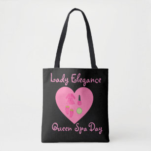 BOLSO DE TELA DAMAS DE LA REUNIÓN DE ELEGANCIA DE LADY
