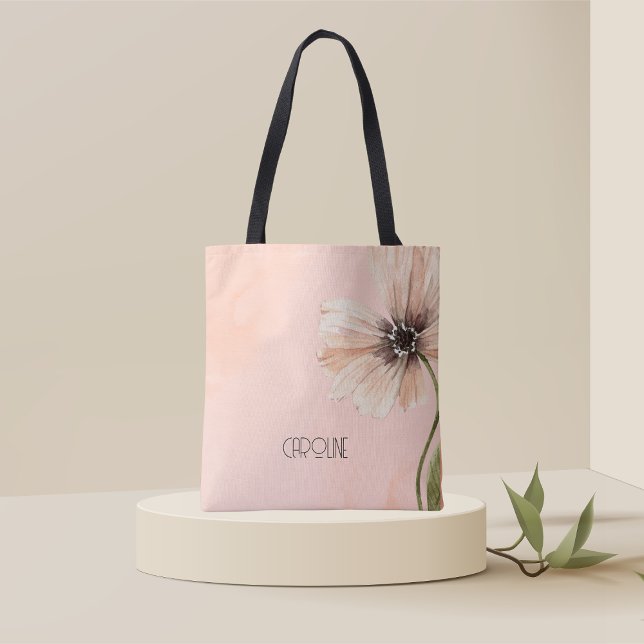 Bolso De Tela Damas Elegante Flor Silvestre Boho Linda  (Subido por el creador)