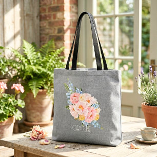 Bolso De Tela Damas Floral Elegante Boho Lindo