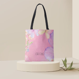 Bolso De Tela Damas Floral Elegante Mariposa Boho Lindo 