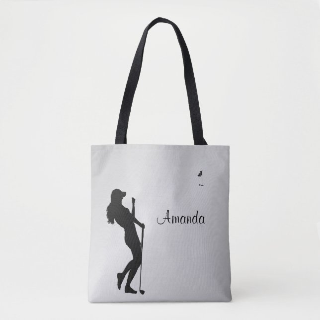 Bolso De Tela Damas Golfer Personal (Anverso)