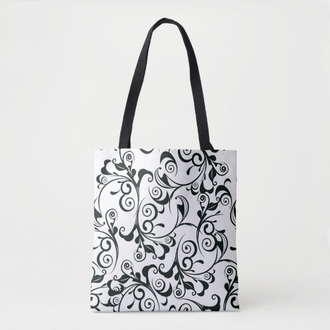 Bolso De Tela Damasco (Anverso)