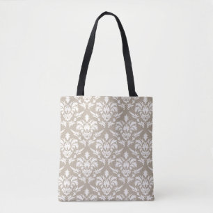 Bolso De Tela Damasco 2