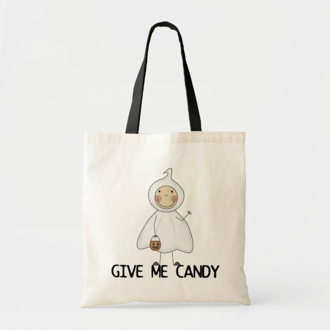 Bolso De Tela Dame camisetas y regalos de dulces (Frente)