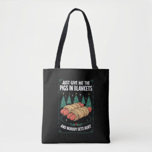 Bolso De Tela Dame cerdos en mantas Divertidísima fiesta de Navi