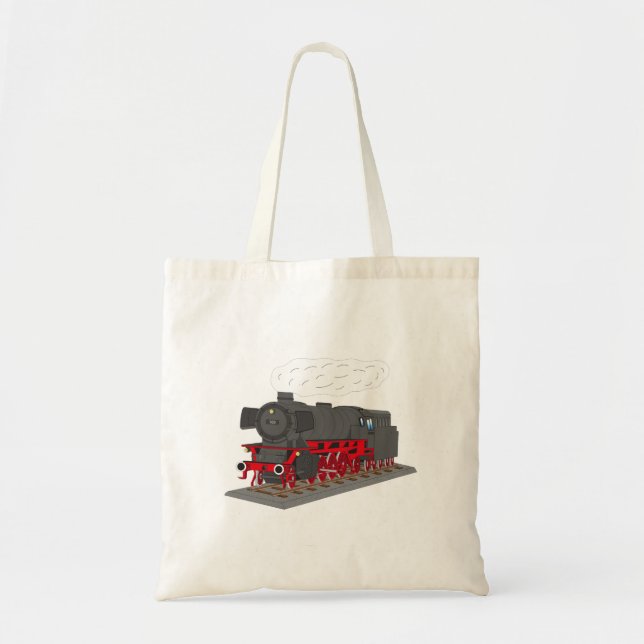 Bolso De Tela Damflokomotive (Frente)