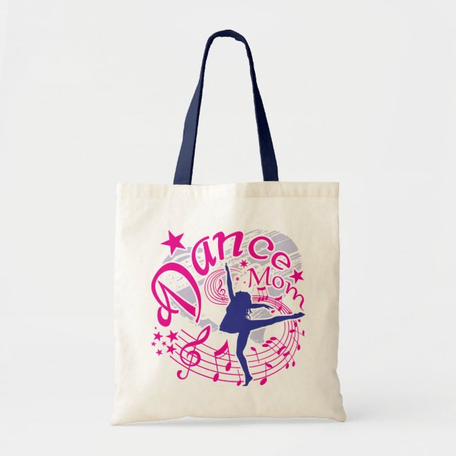 Bolso De Tela Dance Mom (Frente)